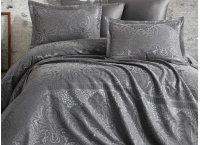 Покрывало Dantela Vita - Hazel antrasit (Турция), 250 х 260 см